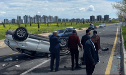 Diyarbakır'da bayram günü kaza: 6 yaralı