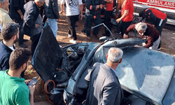 Yalova'da takla atan araçta sürücü yaralandı