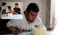Adana’da down sendromlu genç ilk kez doğum gününü kutladı
