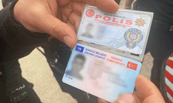 Adıyaman'da sahte polis kimliğiyle gerçek polislere yakalandı