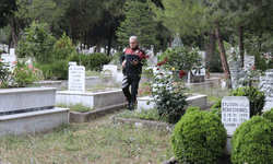 Denizli'de mezarlıktan gelen bebek sesi polisi alarma geçirdi