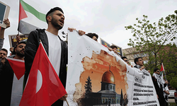 Eskişehir’de öğrencilerden Filistin eylemlerine destek