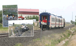 Hemzemin geçitte kaza: Eskişehir treni kamyonetle çarpıştı