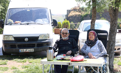 Kırıkkale’den yola çıktılar: 70 yaşındaki çift karavanla Türkiye turunda