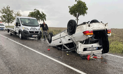 Konya'da feci kaza: Otomobil takla attı 3 kişi yaralandı