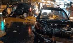 Konya'da yağışlı hava hayatı olumsuz etkiledi: 2 trafik kazası