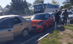 Kütahya'da 9 aracın karıştığı zincirleme kaza