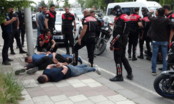 Malatya'da polisten kaçarken kazaya karıştılar