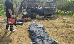 Mersin'de traktör kazası: Sürücü olay yerinde can verdi