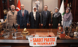 Saadet Partisi Eskişehir’den Ataç’a ziyaret