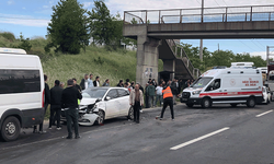 Tekirdağ'da 4 aracın karıştığı zincirleme kaza: Yaralılar var