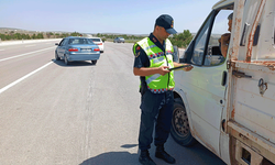 Afyon'da hayvan taşımacılarına sıkı denetim