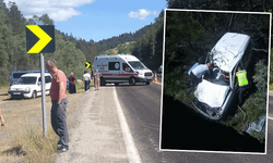 Bolu'da yol ayrımında kontrolden çıktı: 1 yaralı