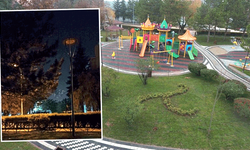 Eskişehir'de park karanlığa büründü: Vatandaş isyan etti