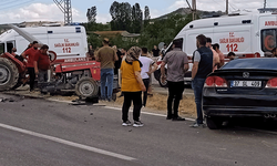 Kastamonu'da traktör ikiye bölündü: 2 yaralı