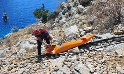 Muğla'da kayalıklardan düştü: Hayatını kaybetti