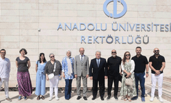 Uluslararası proje için Anadolu Üniversitesi'ne ziyaret