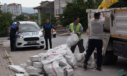 Bilecik'te atıkları yol kenarına atmak cezasız kalmadı