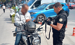 Bilecik'te motosiklet sürücüleri cezadan kaçamadı