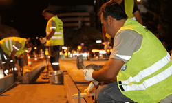 Büyükşehir ekipleri gece gündüz görev başında