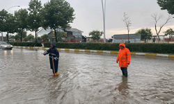 Çorum'da şiddetli yağış hayatı olumsuz etkiledi