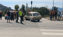 Çorum'da yolcu otobüsü ile otomobil çarpıştı