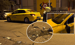 Eskişehir’de ticari taksi ile motosiklet çarpıştı: 1 yaralı