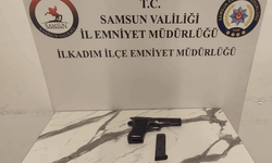 Samsun'da 4 adet ruhsatsız tabanca ele geçirildi