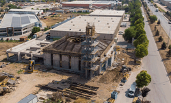 Eskişehir OSB’de yeni camii inşaatı devam ediyor