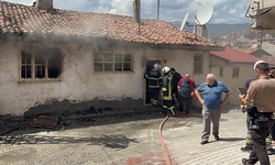 Kastamonu'da ev yangını