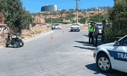 Kütahya'da kontrolden çıkan elektrikli bisiklet devrildi: 1 yaralı