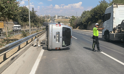 Adıyaman'da bariyerlere çarparak takla attı: 1 yaralı