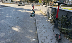 Eskişehir’de scooter kullanıcılarına bilinçsiz park tepkisi