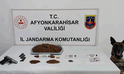 Afyon'da jandarmadan uyuşturucu baskını: 1 gözaltı