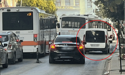 Eskişehir'de duyarsız sürücüye tepki yağdı