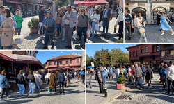 Eskişehir'in simgesi Odunpazarı Evleri’ne turistlerden yoğun ilgi