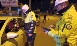 Afyon'da bir yılda 85 bin araç sürücüsü denetlendi