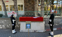 Afyon'da hayatını kaybeden Kıbrıs gazisi son yolculuğuna uğurlandı