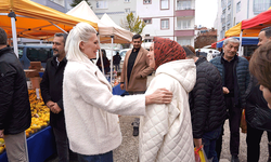 Bilecik Başkanı Subaşı pazar esnafı ve vatandaşlarla  bir araya geldi