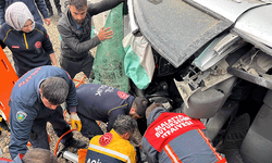 Malatya'da kontrolden çıkan otomobil şarampole yuvarlandı: 5 yaralı