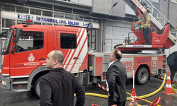 İstanbul'da matbaa kalıbı üretimi yapan iş yerinde yangın