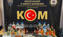 Bilecik'te sahte içki operasyonu:15 litre ele geçirildi