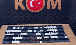 Erzurum'da 138 tane kaçak cep telefonu ele geçirildi