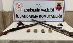 Eskişehir’de iş yerini cephaneliğe çeviren şüpheli yakalandı