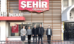 İnisiyatif Derneği Şehir Gazetesi'ni ziyaret etti