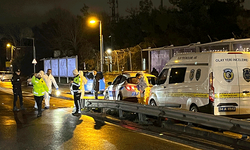 İstanbul'da feci kaza: Polis motosikleti bariyere çarptı