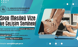 Spor masörü vize/gelişim seminerleri için kayıtlar başlıyor