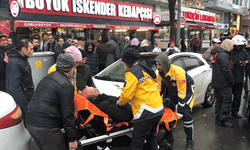 Tekirdağ'da bir motosiklet yayaya çarptı: 1 yaralı