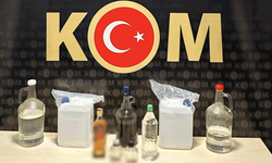 Afyon'da kaçak içki operasyonu: 12 litre ele geçirildi