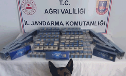 Ağrı'da jandarma ekipleri 6 bin 548 paket gümrük kaçağı sigara ele geçirdi